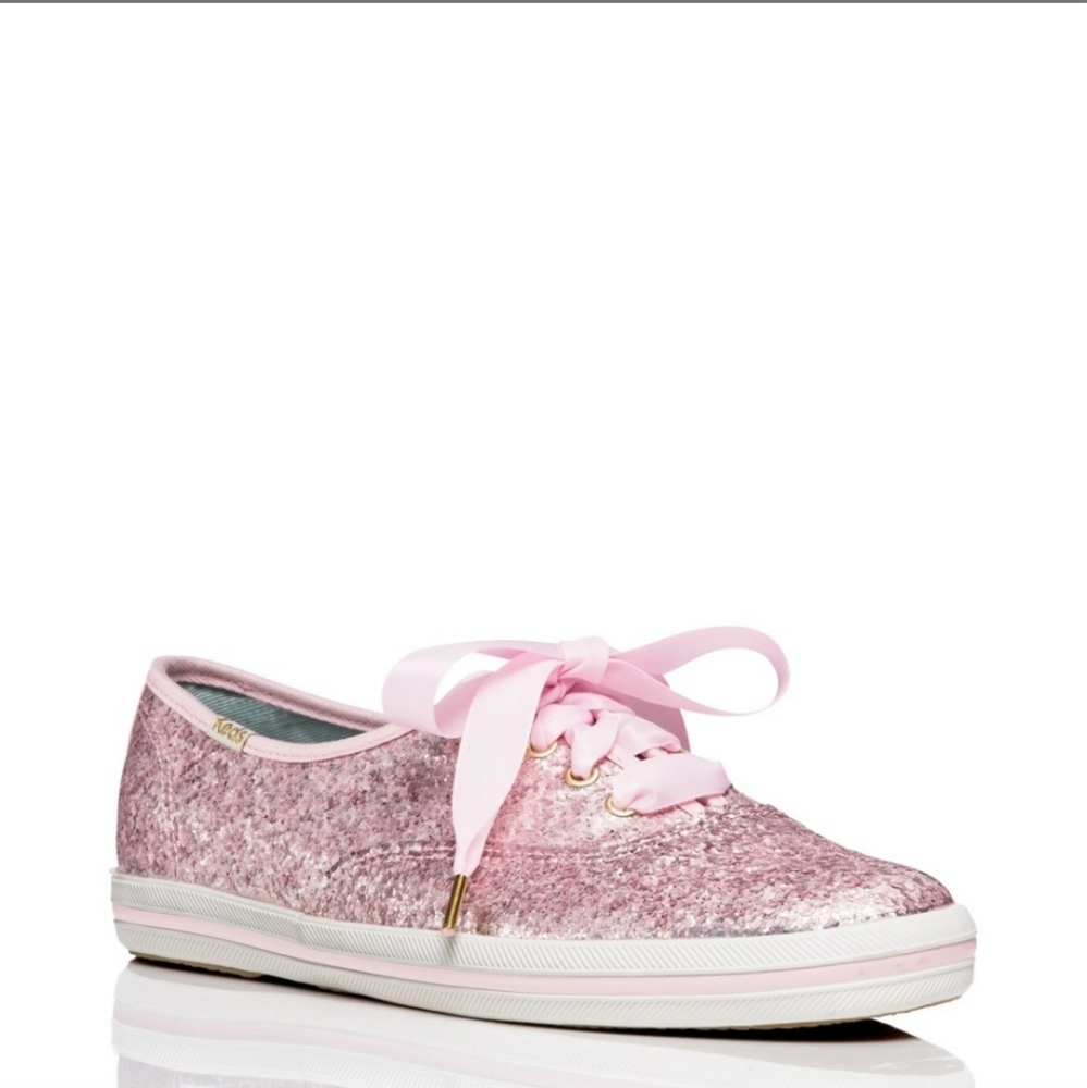 Keds for kate spade ♠️ Iced Pink Glitter